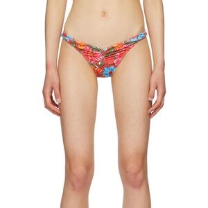 New MIAOU Red Bambi Bikini Bottom, size L